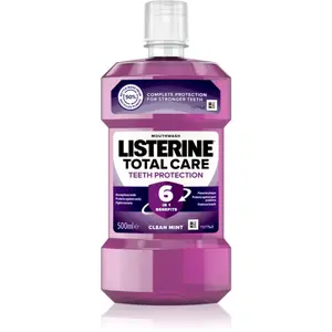 Listerine Total Care Teeth Protection ústní voda pro kompletní ochranu zubů 6 v 1 500 ml