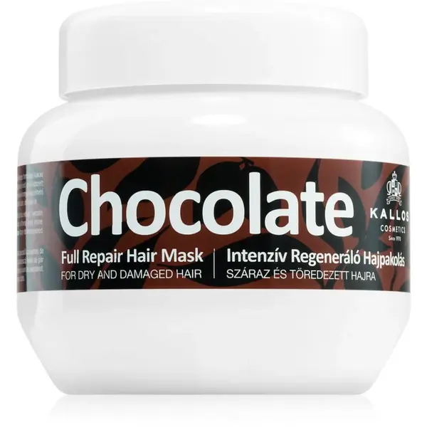 Kallos Kallos Classic Chocolate regenerační maska pro suché a poškozené vlasy 275 ml