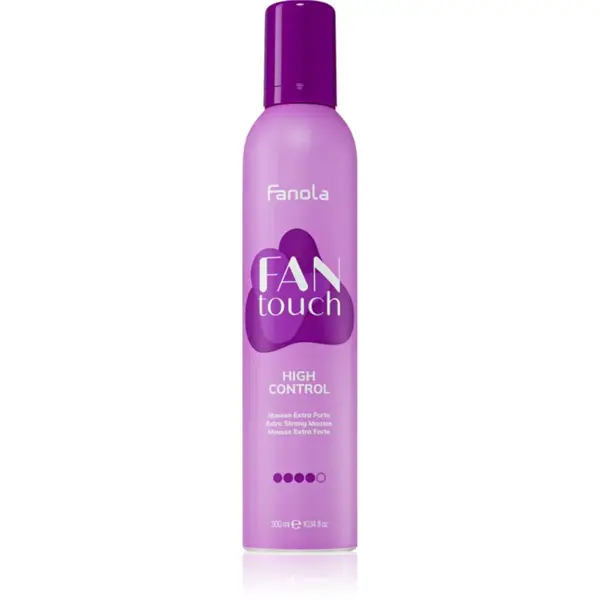 Fanola FAN touch regenerační pěnové tužidlo pro extra silnou fixaci 300 ml