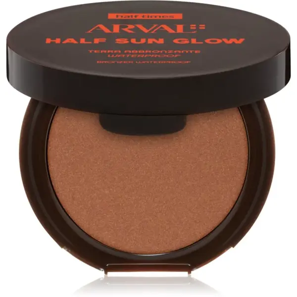 Arval Half Times Half Sun Glow Waterproof Bronzer voděodolný bronzující pudr 8 g