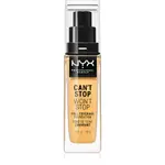 NYX Professional Makeup Can't Stop Won't Stop Full Coverage Foundation vysoce krycí make-up odstín 11 Beige 30 ml