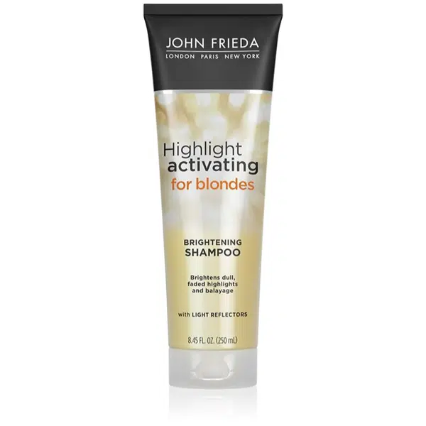 John Frieda Sheer Blonde Highlight Activating hydratační šampon pro blond vlasy 250 ml