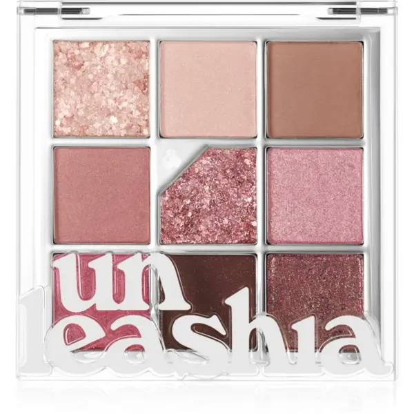 Unleashia Glitterpedia Eye Palette paletka očních stínů odstín No.5 All of Dusty Rose 6.2 g