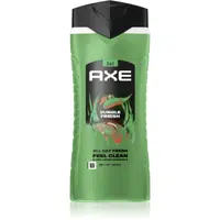 Axe Jungle Fresh sprchový gel na obličej, tělo a vlasy Palm Leaves & Amber 400 ml