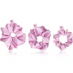 GLOV Barbie Scrunchies gumičky do vlasů typ Zigzag 3 ks