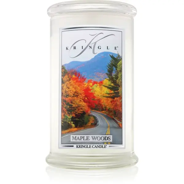 Kringle Candle Maple Woods vonná svíčka 624 g