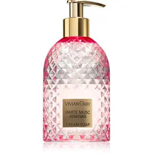 Vivian Gray Gemstone White Musc & Ananas krémové mýdlo 300 ml