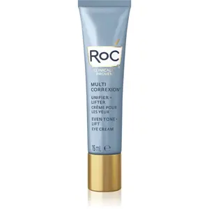 RoC Multi Correxion Even Tone + Lift vyhlazující a rozjasňující oční krém proti vráskám a tmavým kruhům 15 ml