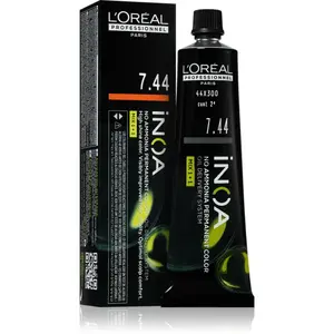 L’Oréal Professionnel Inoa permanentní barva na vlasy bez amoniaku odstín 7.44 60 ml