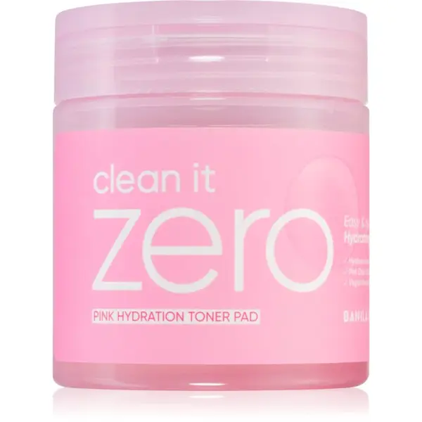 Banila Co. clean it zero Pink Hydration Toner Pad tonizační polštářky s hydratačním účinkem 70 ks