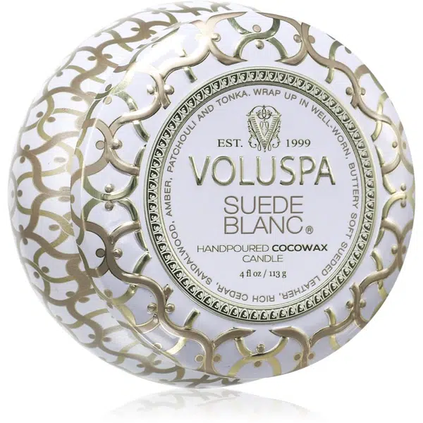 VOLUSPA Maison Blanc Suede Blanc vonná svíčka 113 g