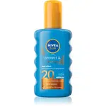 NIVEA SUN Protect & Bronze intenzivní sprej na opalování SPF 20 200 ml