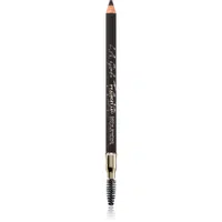 L.A. Girl Cosmetics Featherlite dlouhotrvající tužka na obočí s kartáčkem odstín Soft Black 1.1 g