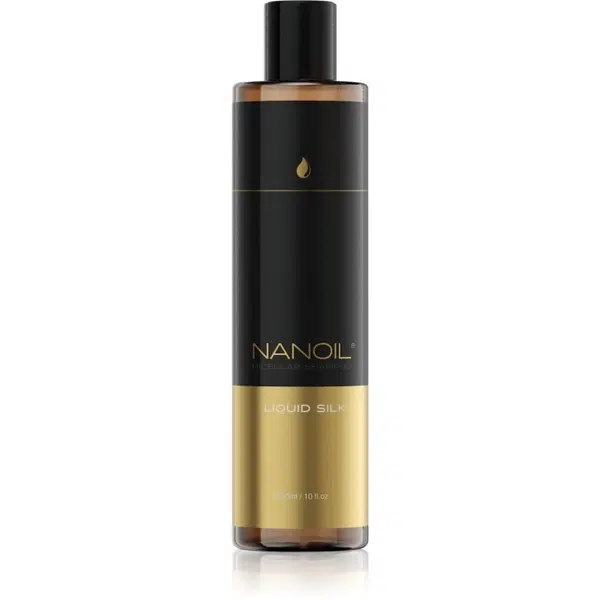 Nanoil Liquid Silk micelární šampon pro lesk a hebkost vlasů 300 ml