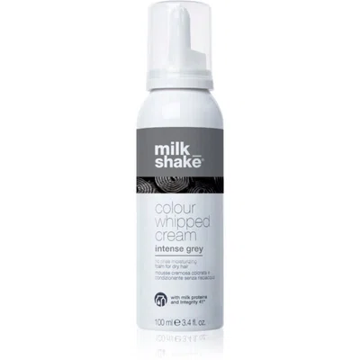 milk_shake® Colour Whipped Cream tónovací pěna pro všechny typy vlasů Intense gray 100 ml