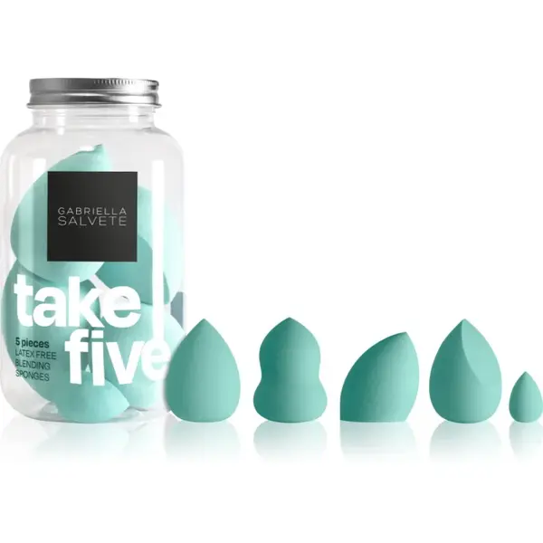 Gabriella Salvete Tools Take Five sada houbiček na make-up odstín Light Green