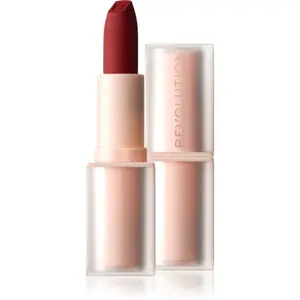 Revolution Lip Allure Soft Satin Lipstick krémová rtěnka se saténovým finišem odstín CEO Brick Red 3.2 g
