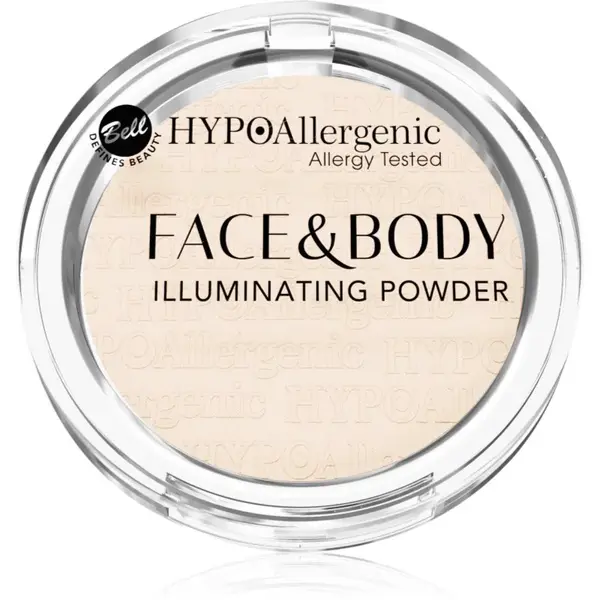 Bell Hypoallergenic rozjasňující pudr odstín 01 Cool 6 g