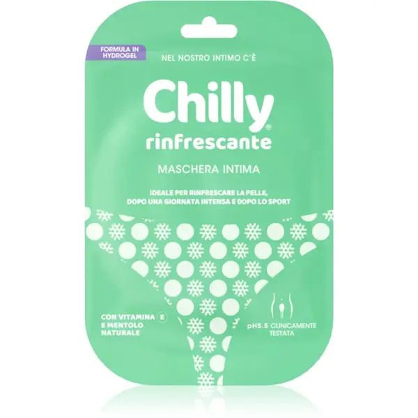 Chilly Fresh Intimate Mask osvěžující hydrogelová maska 1 ks