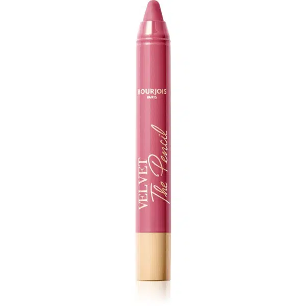 Bourjois Velvet the Pencil rtěnka v tužce s matným efektem odstín 02 Amou-Rose 1,8 g