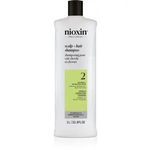 Nioxin System 2 Scalp + Hair Shampoo šampon proti řídnutí vlasů 1000 ml