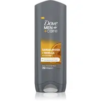 Dove Men+Care Sandalwood&Vanilla sprchový gel 3 v 1 pro muže 250 ml