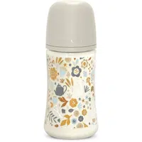 Suavinex Wonderland SX Pro Physiological Anti-Colic kojenecká láhev M Medium Flow 3 m+ Liberty Cream 270 ml