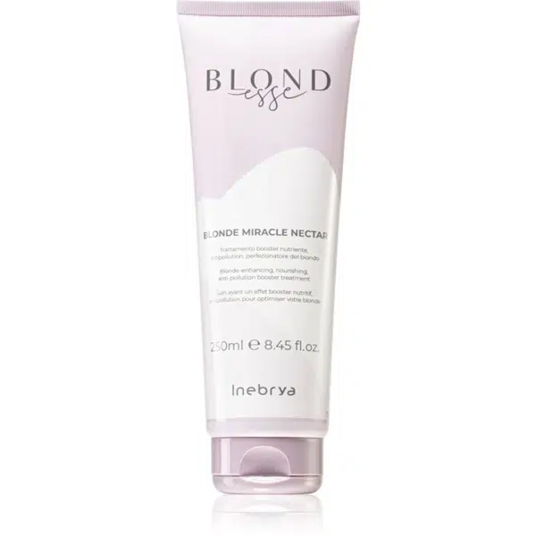 Inebrya BLONDesse Blonde Miracle Nectar hloubkově vyživující kúra pro blond vlasy 250 ml