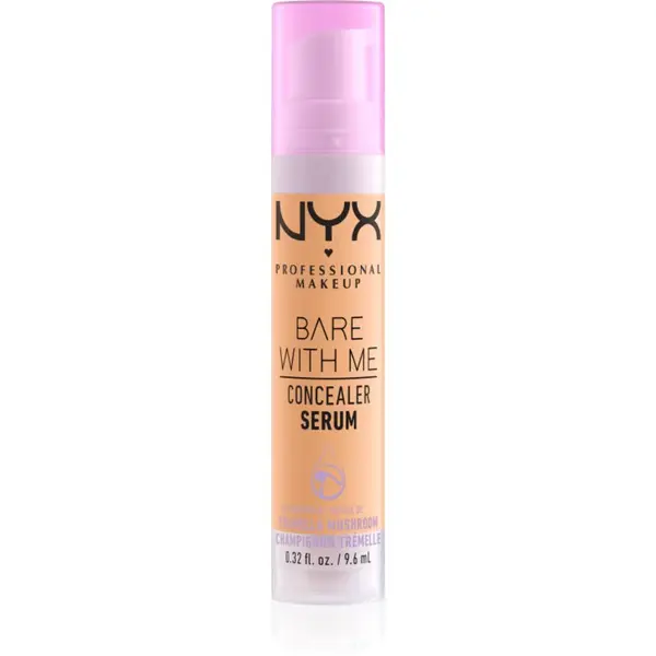 NYX Professional Makeup Bare With Me Concealer Serum hydratační korektor 2 v 1 odstín 06 Tan 9,6 ml