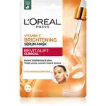L’Oréal Paris Revitalift Vitamin C rozjasňující pleťová maska s vitaminem C 26 g