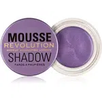Makeup Revolution Mousse krémové oční stíny odstín Lilac 4 g