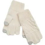 GAP V-CABLE Dívčí rukavice, bílá, velikost