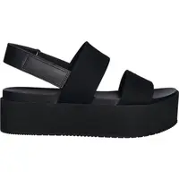 Calvin Klein FLATFORM SLING IN Dámské sandály, černá, velikost