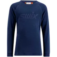 Swix RACEX MERINO Dětské funkční triko, tmavě modrá, velikost