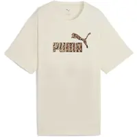 Puma ESSENTIALS GRPHIC ANIMAL RELXED TEE Dámské triko, béžová, velikost
