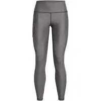 Under Armour TECH HIRISE LEGGINGS Dámské kompresní legíny, tmavě šedá, velikost S