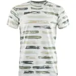 ALPINE PRO LOGED Pánské triko, bílá, velikost