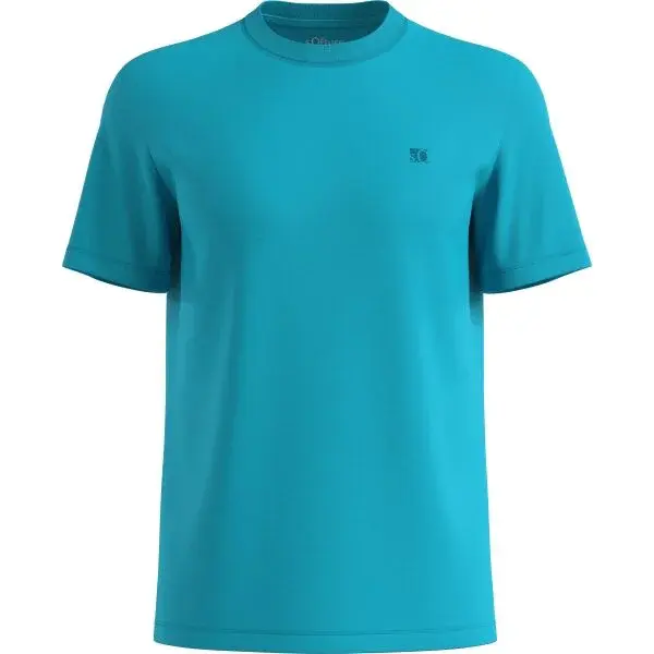 s.Oliver RL NOOS Pánske tričko, tyrkysová, veľkosť