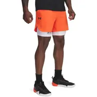 Under Armour PEAK Pánske športové kraťasy, oranžová, veľkosť