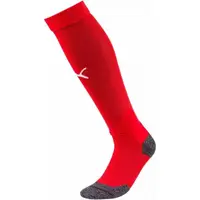 Puma TEAM LIGA SOCKS Pánske futbalové štuplne, červená, veľkosť 35-38