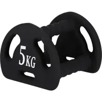 Fitforce 2IN1 FDB 5KG Multifunkční činka, černá, velikost 5 KG