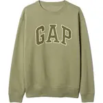 GAP HERITAGE CREW Dámská mikina, khaki, velikost