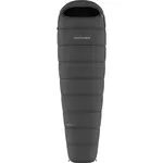 Hannah BIKE 100 Lehký spací pytel, tmavě šedá, velikost 215 cm - levý zip