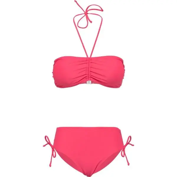 AQUOS NICANA Dámské dvoudílné plavky, růžová, velikost