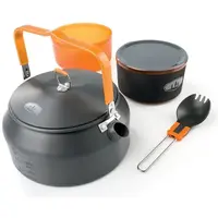 GSI Outdoors HALULITE KETALIST Kempingové nádobí, tmavě šedá, velikost