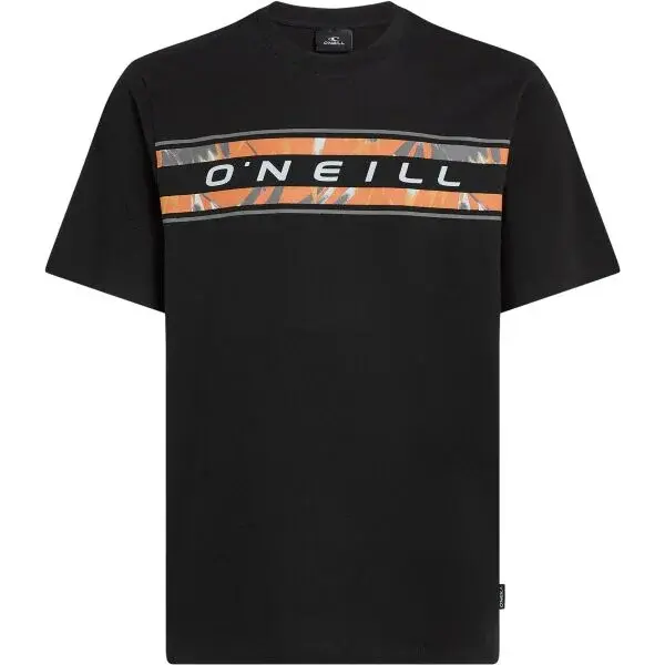 O'Neill FRONT GRAPHIC Pánské tričko, černá, velikost