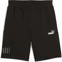 Puma SPORT GRAPHIC SHOTRS 9 TR Pánské kraťasy, černá, velikost