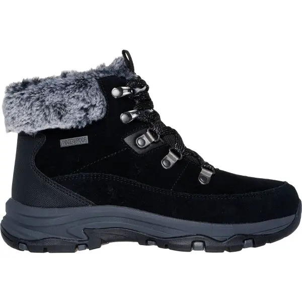 Skechers TREGO - SNOW WORRIES Dámská zimní obuv, černá, velikost