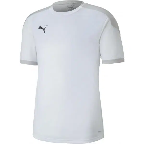 Puma TEAM FINAL 21 TRAINING JERSEY TEE Pánské tréninkové triko, bílá, velikost