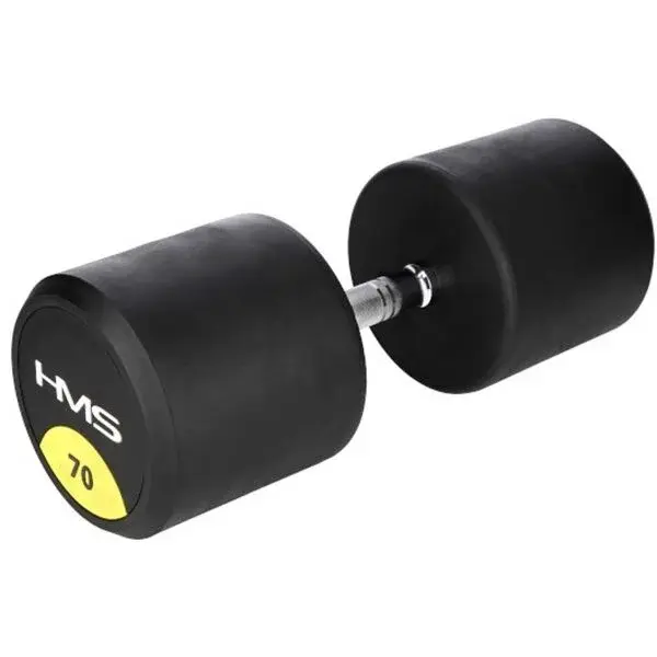 HMS HG PRO 70 KG Jednoruční činka, černá, velikost 70 KG